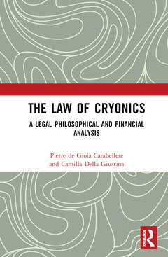 Couverture de l’ouvrage The Law of Cryonics