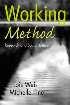 Couverture de l’ouvrage Working Method