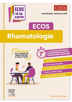 Couverture de l’ouvrage ECOS Rhumatologie