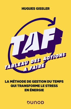 Couverture de l’ouvrage TAF (Tableau des Actions à Faire)