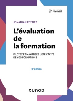Couverture de l’ouvrage L'évaluation de la formation - 3e éd.