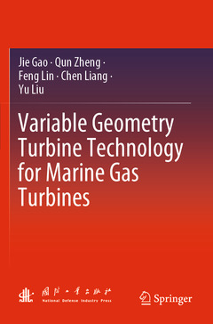Couverture de l’ouvrage Variable Geometry Turbine Technology for Marine Gas Turbines
