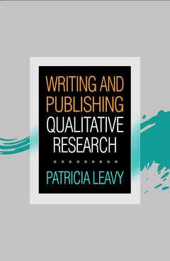 Couverture de l’ouvrage Writing and Publishing Qualitative Research
