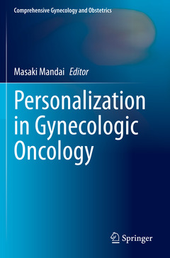 Couverture de l’ouvrage Personalization in Gynecologic Oncology
