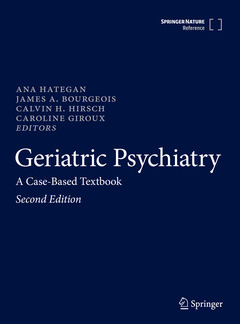 Couverture de l’ouvrage Geriatric Psychiatry
