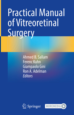 Couverture de l’ouvrage Practical Manual of Vitreoretinal Surgery