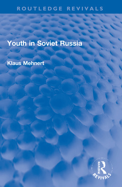 Couverture de l’ouvrage Youth in Soviet Russia