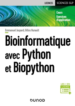 Couverture de l’ouvrage Bioinformatique avec Python et Biopython