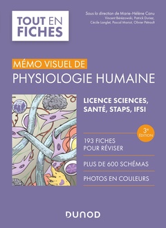 Cover of the book Mémo visuel de physiologie humaine - 3e éd.