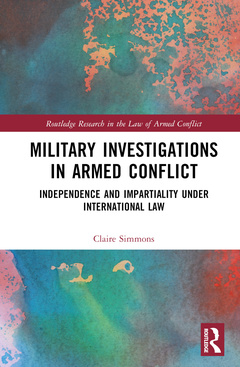Couverture de l’ouvrage Military Investigations in Armed Conflict