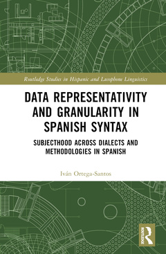 Couverture de l’ouvrage Data Representativity and Granularity in Spanish Syntax