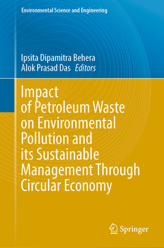 Couverture de l’ouvrage Impact of Petroleum Waste on Environmental Pollution and its Sustainable Management Through Circular Economy