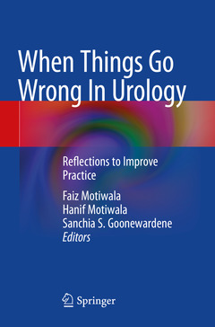 Couverture de l’ouvrage When Things Go Wrong In Urology