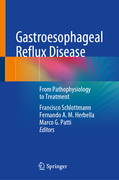 Couverture de l’ouvrage Gastroesophageal Reflux Disease