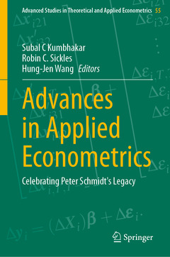Couverture de l’ouvrage Advances in Applied Econometrics