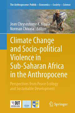 Cover of the book Climate Change and Socio-political Violence in Sub-Saharan Africa in the Anthropocene