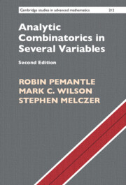 Couverture de l’ouvrage Analytic Combinatorics in Several Variables