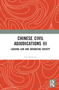 Cover of the book Chinese Civil Adjudications III