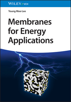 Couverture de l’ouvrage Membranes for Energy Applications