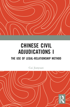 Couverture de l’ouvrage Chinese Civil Adjudications I
