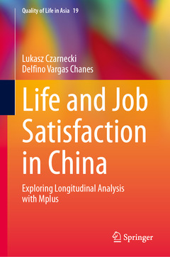 Couverture de l’ouvrage Life and Job Satisfaction in China