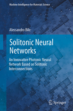 Couverture de l’ouvrage Solitonic Neural Networks