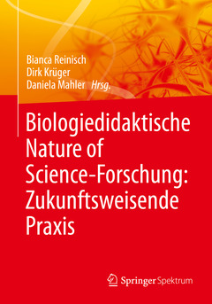 Couverture de l’ouvrage Biologiedidaktische Nature of Science-Forschung: Zukunftsweisende Praxis