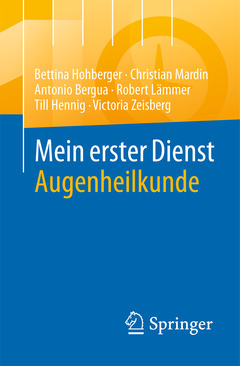 Couverture de l’ouvrage Mein erster Dienst Augenheilkunde