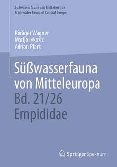 Couverture de l’ouvrage Süßwasserfauna von Mitteleuropa, Bd. 21/26 Empididae
