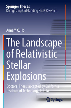 Couverture de l’ouvrage The Landscape of Relativistic Stellar Explosions
