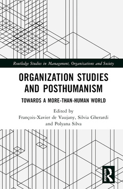 Couverture de l’ouvrage Organization Studies and Posthumanism