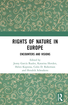 Couverture de l’ouvrage Rights of Nature in Europe