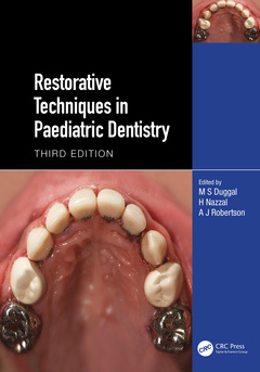 Couverture de l’ouvrage Restorative Techniques in Paediatric Dentistry
