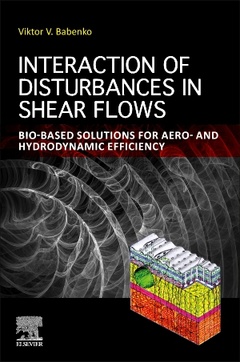 Couverture de l’ouvrage Interaction of Disturbances in Shear Flows