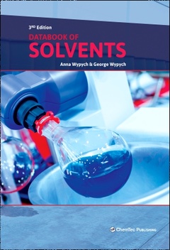 Couverture de l’ouvrage Databook of Solvents