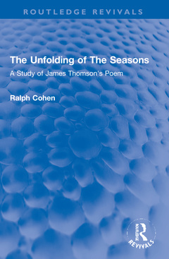 Couverture de l’ouvrage The Unfolding of The Seasons