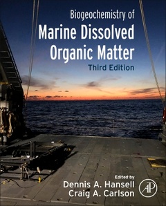 Cover of the book Biogeochemistry of Marine Dissolved Organic Matter