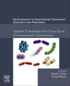 Couverture de l’ouvrage DEVELOPMENT IN WASTE WATER TREATMENT RESEARCH AND PROCESSES