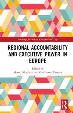Couverture de l’ouvrage Regional Accountability and Executive Power in Europe