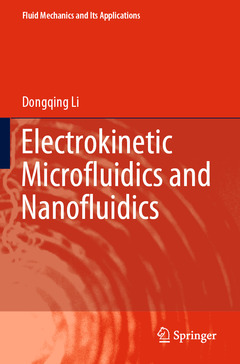 Couverture de l’ouvrage Electrokinetic Microfluidics and Nanofluidics