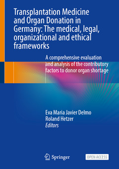 Cover of the book Transplantation Medicine and Organ Donation in Germany