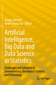 Couverture de l’ouvrage Artificial Intelligence, Big Data and Data Science in Statistics