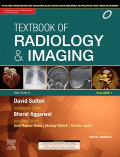 Couverture de l’ouvrage Textbook of Radiology And Imaging, SEA, 8th Volume 1