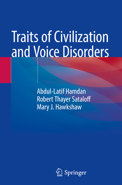 Couverture de l’ouvrage Traits of Civilization and Voice Disorders