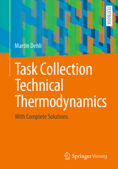 Couverture de l’ouvrage Task Collection Technical Thermodynamics