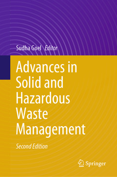Couverture de l’ouvrage  Advances in Solid and Hazardous Waste Management
