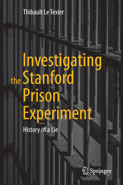 Couverture de l’ouvrage Investigating the Stanford Prison Experiment