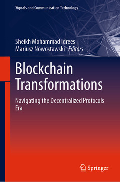 Couverture de l’ouvrage Blockchain Transformations
