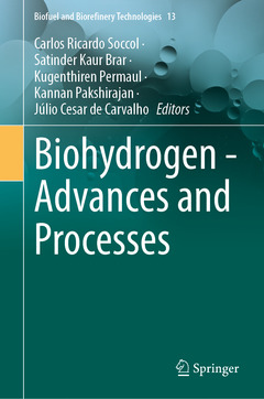 Couverture de l’ouvrage Biohydrogen - Advances and Processes
