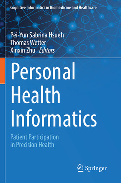 Couverture de l’ouvrage Personal Health Informatics
